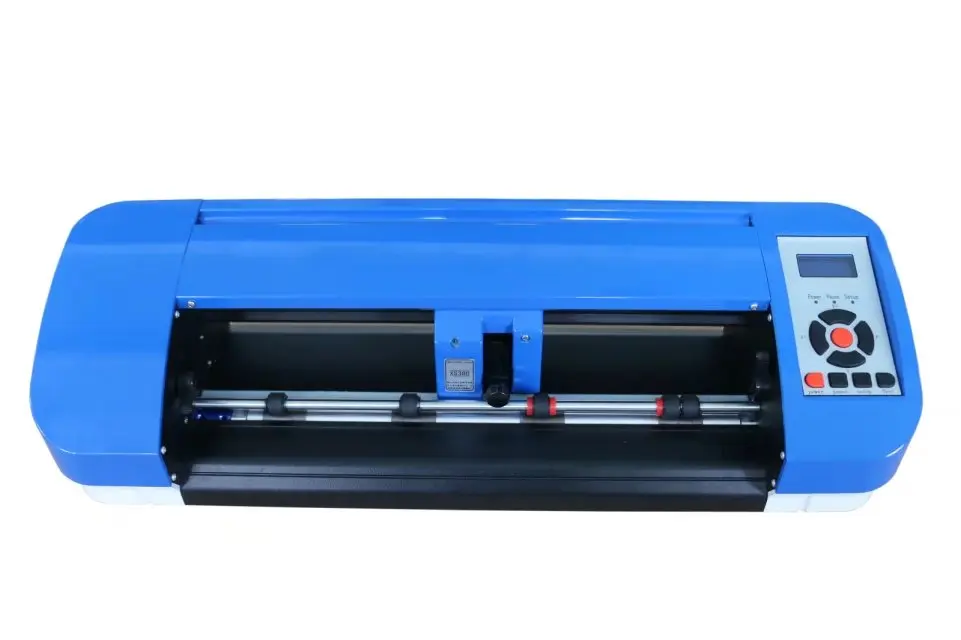 Máquina de Corte Vermelho Mini Desktop Plotter-liw380 380mm Art 3 Plotadora gráfica