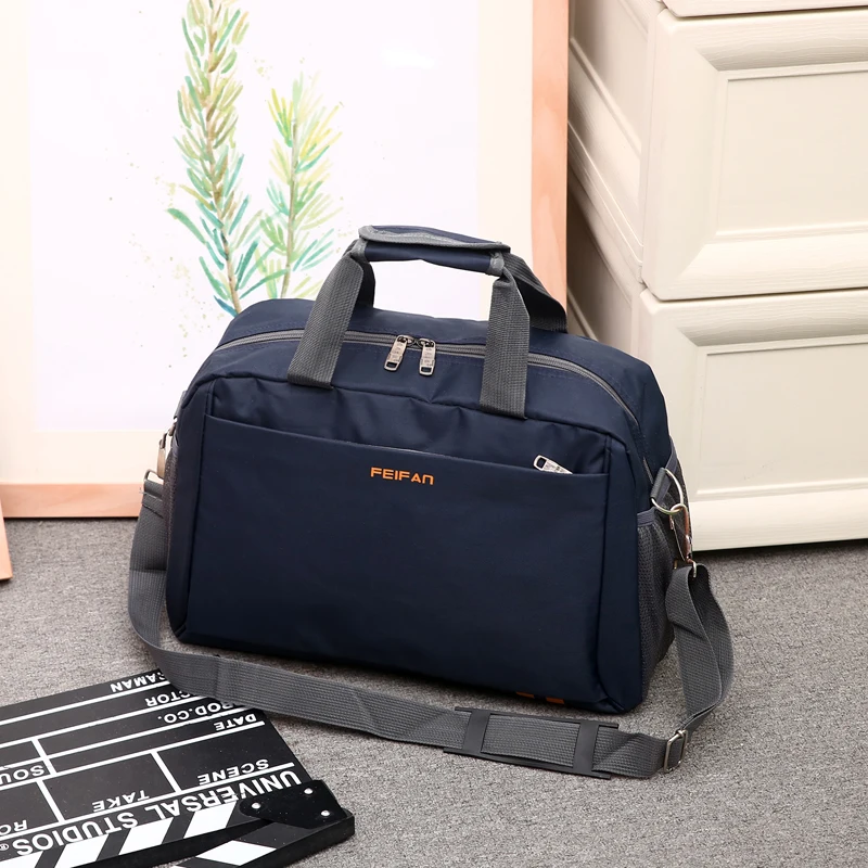 Стиль мужские дорожные сумки большой емкости багажные сумки непромокаемые дорожные сумки