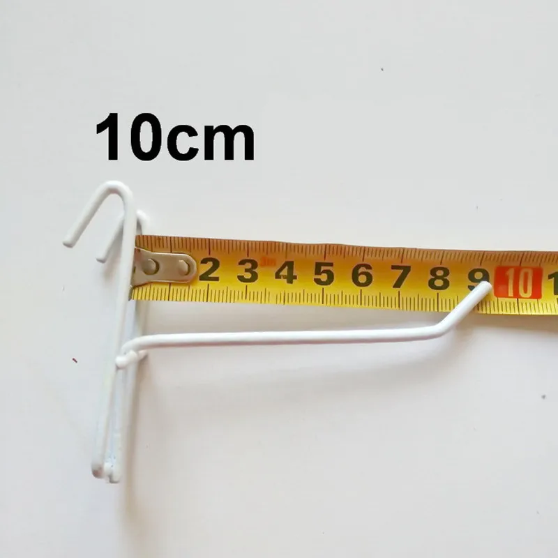10 шт./компл. крючки висит вешалка хранения Держатели Антиржавейное металлический Вешалки металлические крючки pothooks белый Цвет