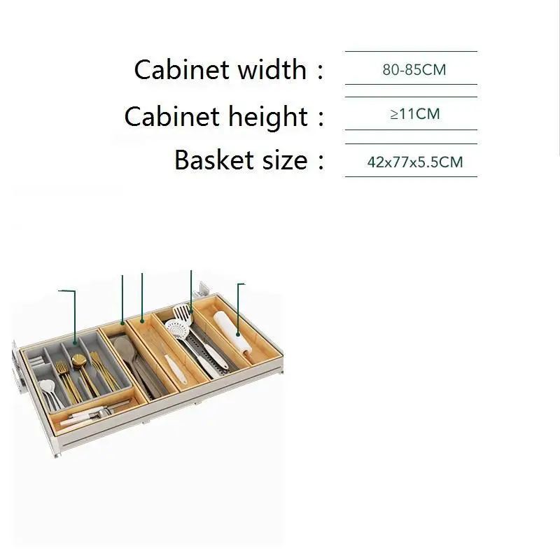 Para Armario De Cosina и Mutfak, корзина для хранения посуды из нержавеющей стали, органайзер для кухни, кухонный шкаф, корзина для хранения - Цвет: MODEL S