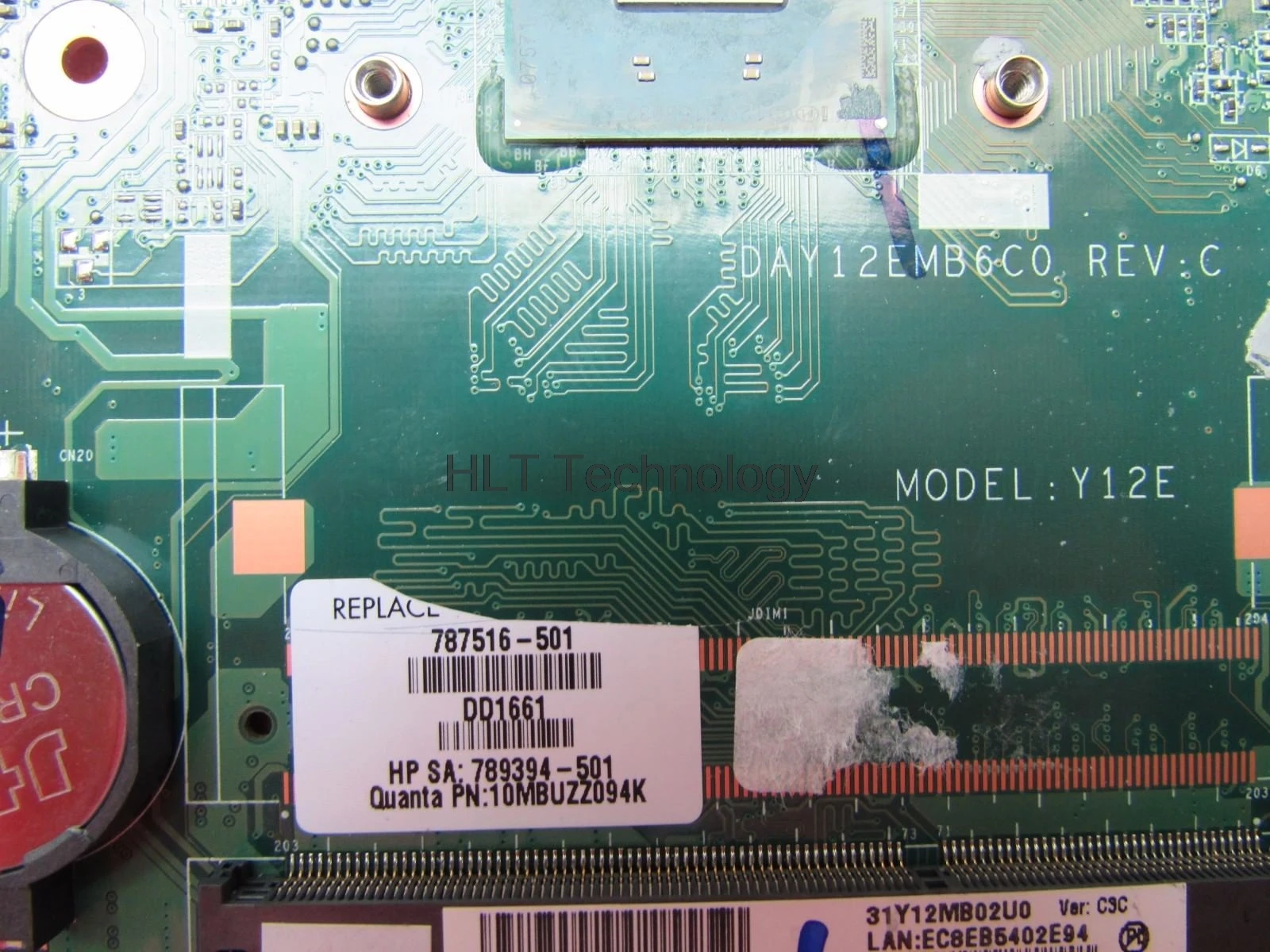 محمول لوحة رئيسية لأجهزة HP 15 17 787516-501 787516-001 مع N3540 cpu DAY12EMB6C0 DDR3 100% اختبار