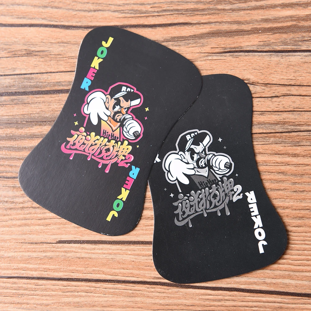 Beste 1 Set Lichtgevende Playing Poker Kaarten Deck Playing Fluorescentie Bar Nachtclub Nachten Poker Magic Props Kaarten Board Game Gift