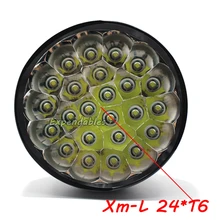 XM-24 х T6 LED 38000 люмен Высокая мощность 5 Режимов Блики фонарик Факел Работает лампа прожектор accent свет кемпинг фонарь