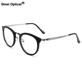 

Gmei Optical Retro Full Rim Round Women Optical Eyeglasses Frames Female Myopia Presbyopia Eyewears 5 Colors Optionals M007