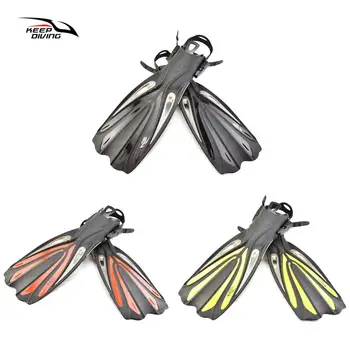 

KEEP DIVING Adjustable Snorkeling Diving Swimming Fins Foot Fins Flippers Open Heel Scuba Diving Long Fins Water Sports