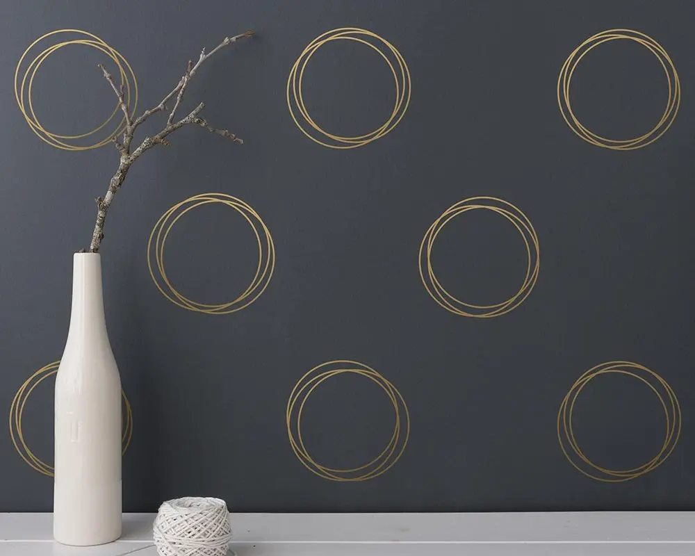 

Funny Circle Wall Sticker Vinyl Wall Decor For Kids Room Living Room Decoration Wall Decals Sticker Murals wall-stickers