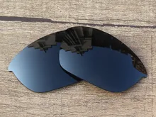 Black Grey Polarized Replacement Lenses For Half Jacket 2.0 Sunglasses Frame 100% UVA & UVB Protection