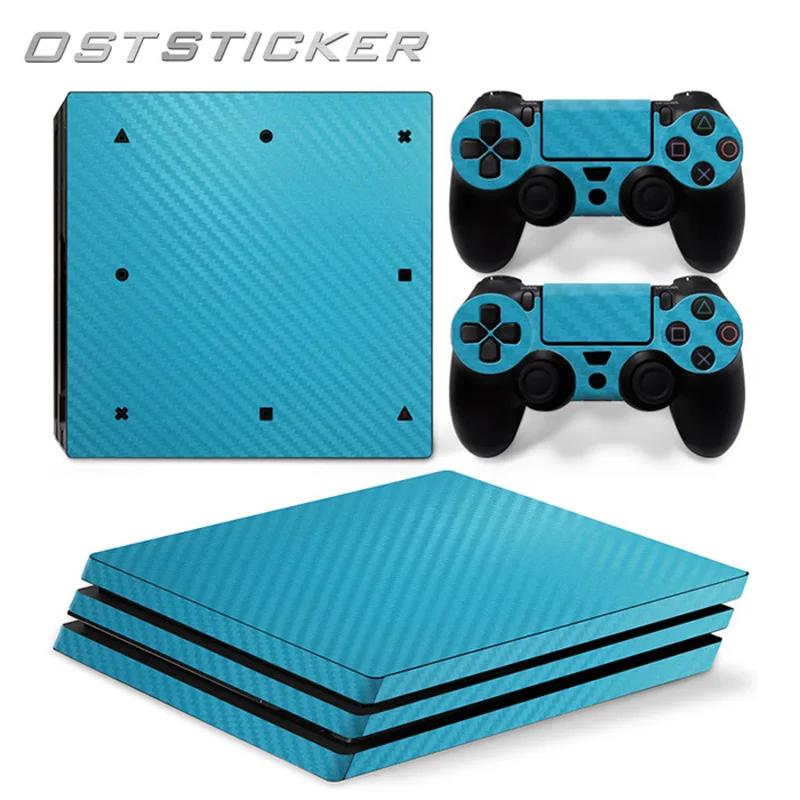 free shipping OSTSTICKER Blue Vinyl protective Skin Sticker for sony