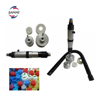 

Pneumatic handheld capping machine,screw caps locking machine have in stock