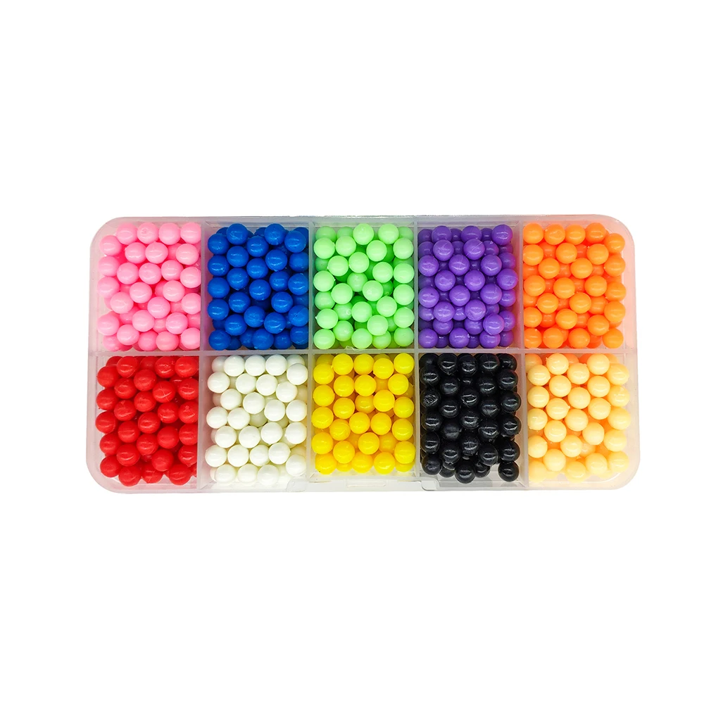 2019 DIY Water Magic AquaBeads Animal Molds Hand Making Puzzle Kids Educational Toys For Children Spell Replenish Aqua Beans