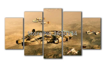 

5D Diamond Embroidery Star Wars Space ship 5Pcs DIY Diamond Painting Full Diamond Mosaic Cross Stitch Diamond Pattern
