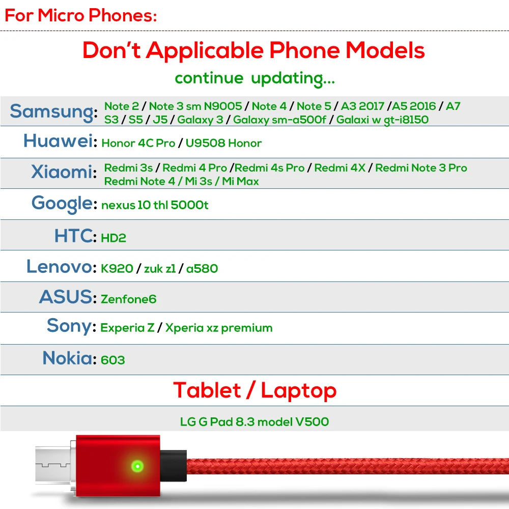 TOPK AM21 كابل مغناطيسي نوع-C كابل و المصغّر usb كابل النايلون مضفر مزامنة بيانات الهاتف المحمول كابل شحن سامسونج Xiaomi