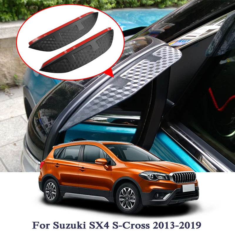 Стайлинг автомобиля зеркало заднего вида дождь брови стикер для Suzuki SX4 S-Cross Свифт