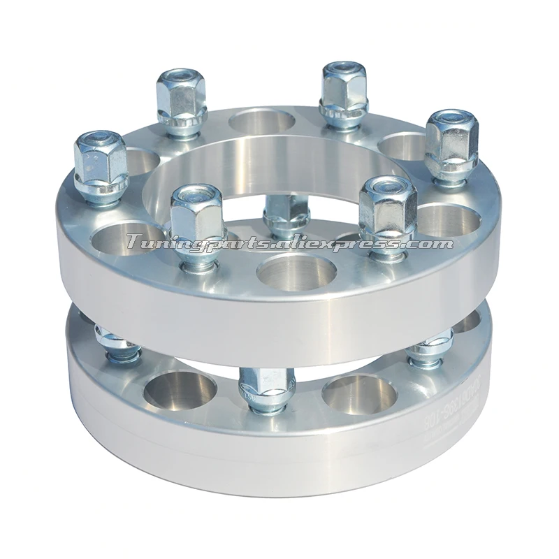 

2Pcs |PCD 6x139.7 6x5.5 | CB 108MM | Thick 38 MM Forged Alloye Car Wheel Spacer Adapter For Mitsubishi Pajero ,Challenger