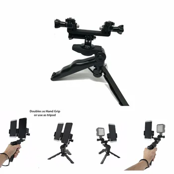 

Eprosperous Dual Device Parts Setup for Live Streaming, Video, or for GoPro Camera. Get Dual Mount Full Setup
