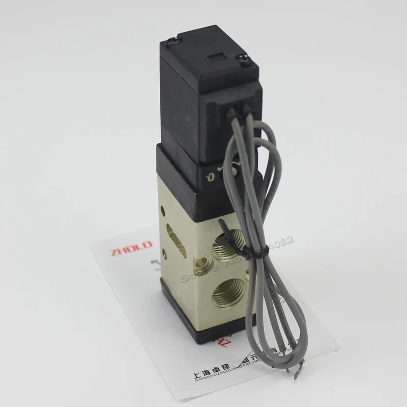 1/" 5 Порт 2 POS электромагнитный клапан пневматический vf3130-02 DC12V 24 В AC 220 В 110 В 380 В