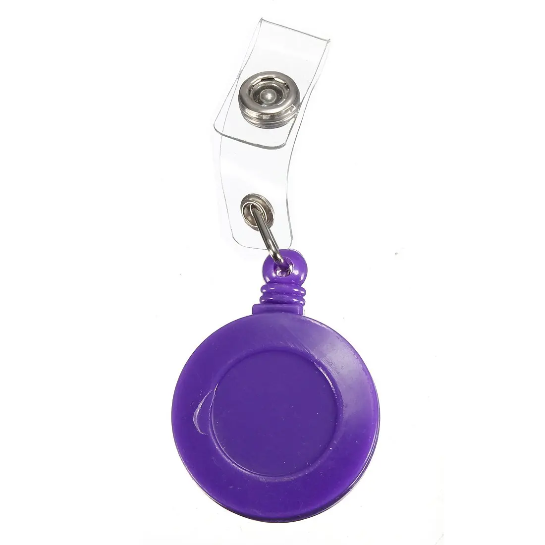 

1 pcs Badge Holder Retractable Reel YOYO Clip Snap Button ID Card Key 3Color