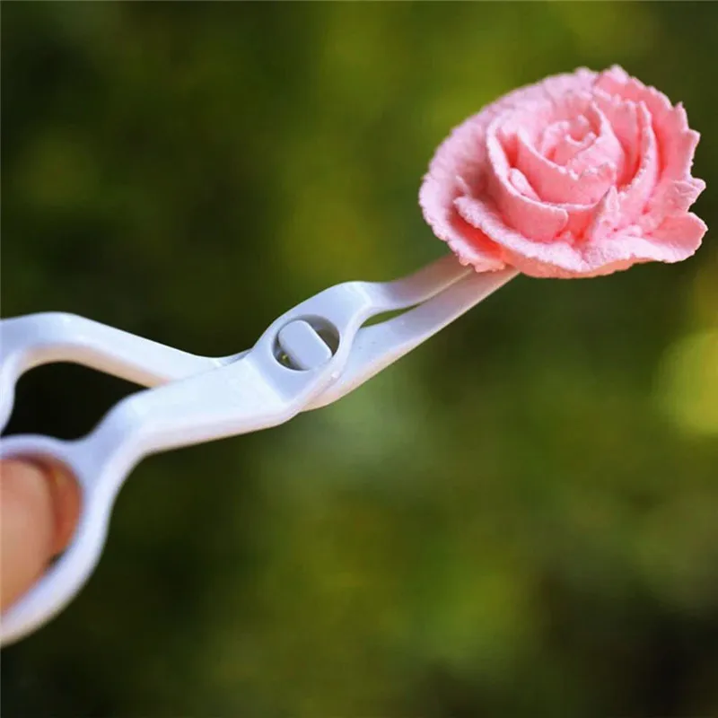 

LINSBAYWU Plastic Scissor Fondant Decor Flower Lifter Cake Edge Decorating Cake Tools Baking Pastry Decor Tips Scissor Bakeware