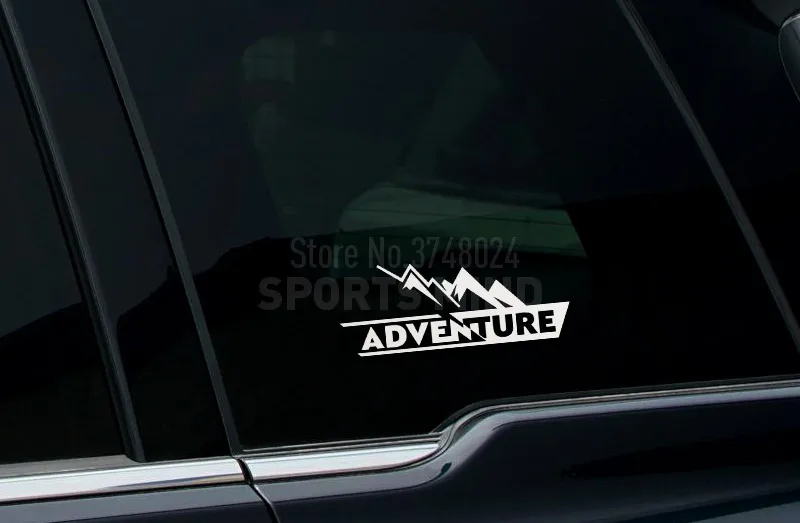 Adventure автомобильный Стайлинг автомобиля Наклейка для Fiat BMW Honda Toyota Saab Audi Ford Mazda Kia Opel Lada аксессуары