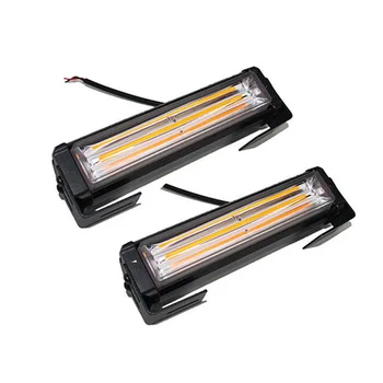 

Universal 36W COB LED Hazard Warning Car SUV Flash Strobe Beacon Light Bar Amber