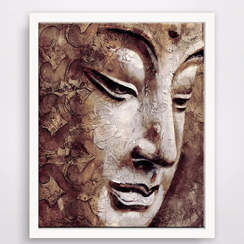 diy 5d diamond Paintings Buddha Decoration, Home Decor diamond embroidery Modern Wall Pictures