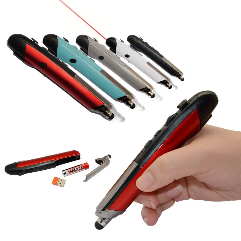 

Wireless Mouse Optical Adjustable dpi Touch Pen Mouse Laser presenter Ergonomic Handwriting for Android, linux, MacOS.