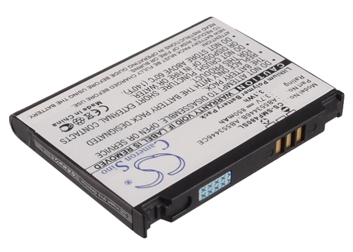 Аккумулятор Cameron Sino AB553446CA AB553446CE 850 мАч для Samsung 920SE i620 SGH A767 F480 F488 F488E W569 W509|cameron