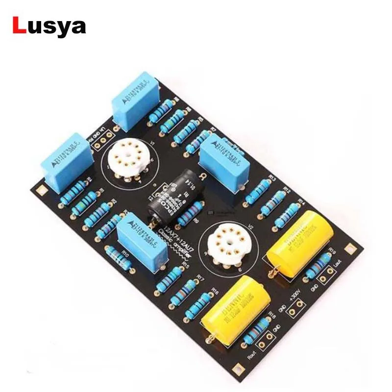 

DIY Kits Classic Circuit Tube Preamplifier Preamp amplifier Board For 12AX7 / 21AU7 tube amplifier