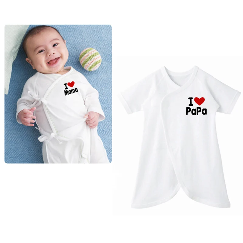

Baby Romper I Romper Love Butterfly love I Papa Newborn X16 Climbing Mama Clothes