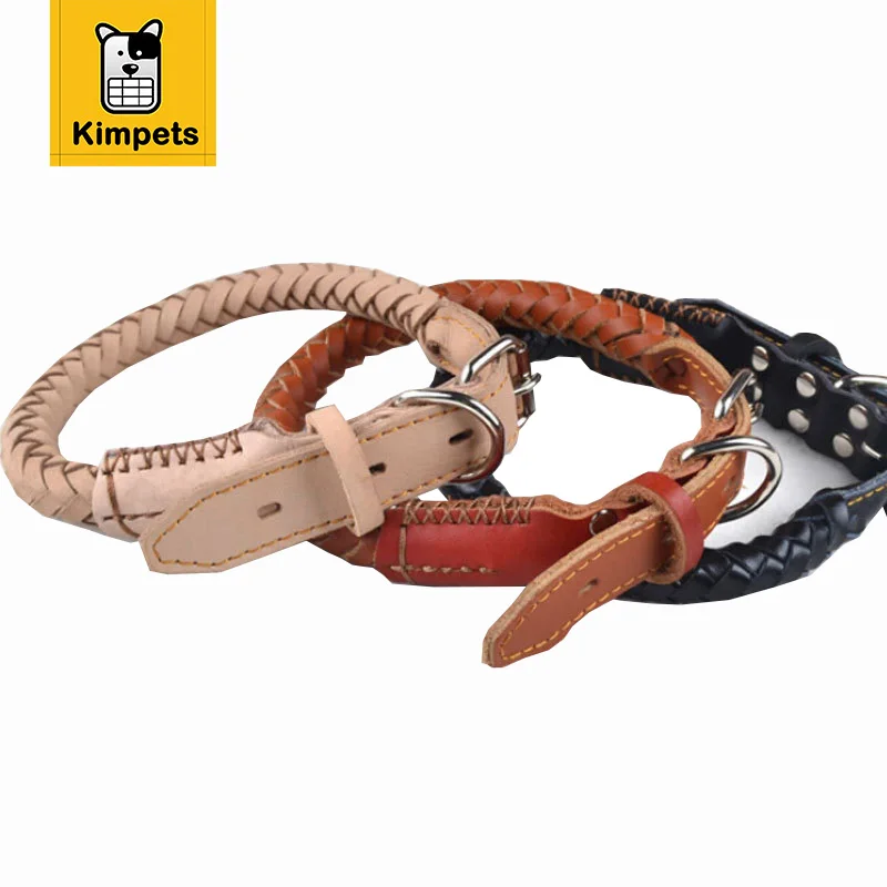 High quality leather dog collar cool collars for dogsin Collars from