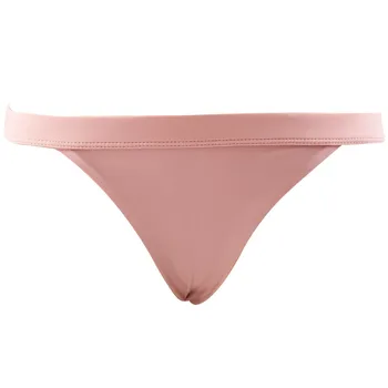 

FREE OSTRICH 2019 new Women's sexy solid beach T-shaped swimming solid color print tight fit comfort Trunks traje de ba o mujer