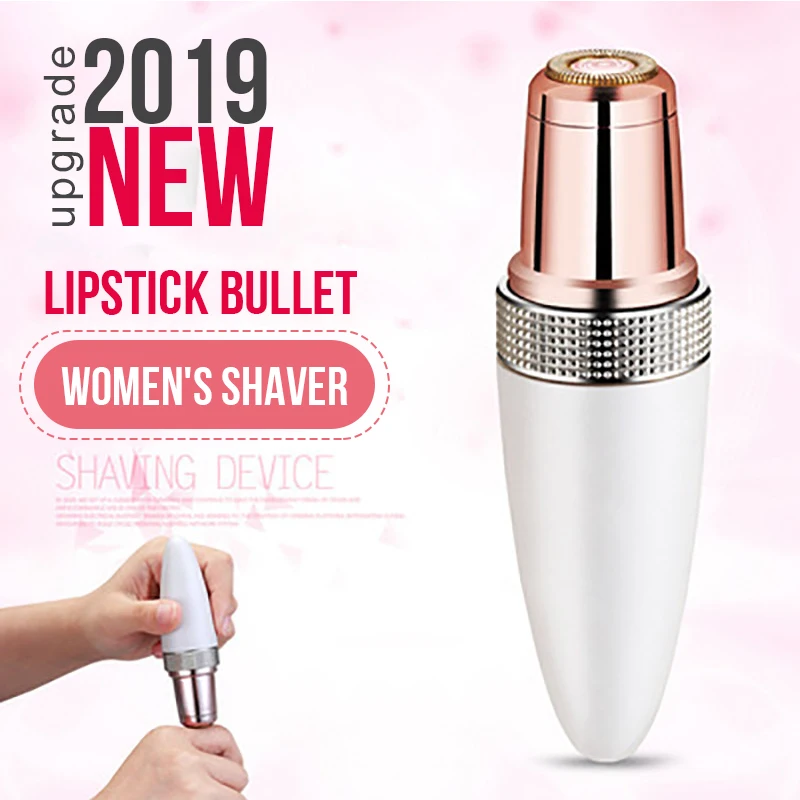 

Female Mini Electric Epilator Bullet Lipstick Shape Shaving Shaver Lady Hair Remover For Women Body Face Painless Shaving