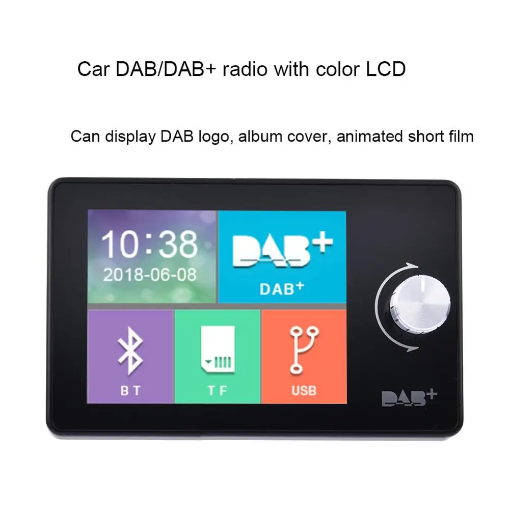 Высококачественный Автомобильный цифровой FM-приемник в европейском стиле Dab Plus