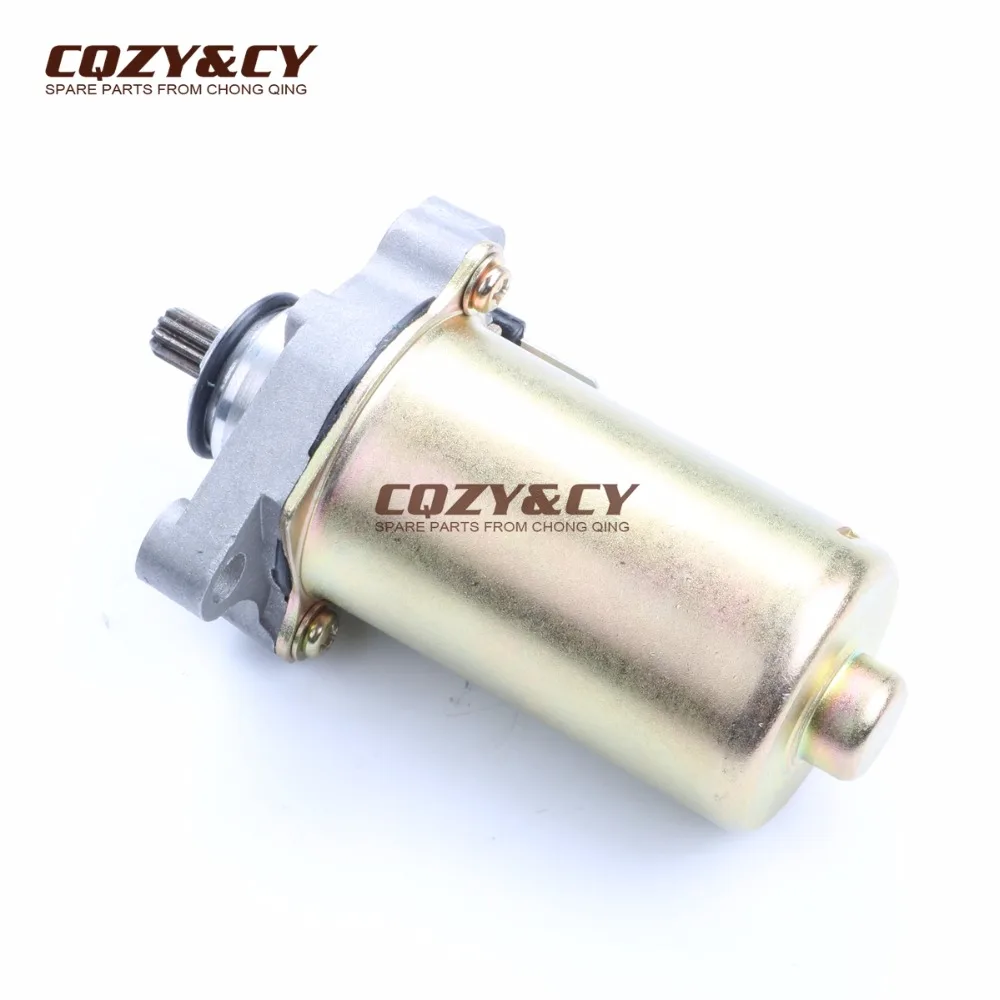 10 зубьев электродвигатель для PIAGGIO Fly 50 Liberty50 Nrg Purejet Vespa Lx Zip 50cc 4T 96921R|50cc starter motor|motor