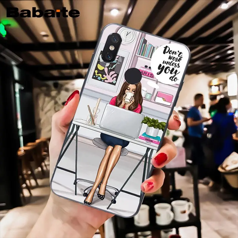 VOGUE Christmas Princess Girl Female boss coffee