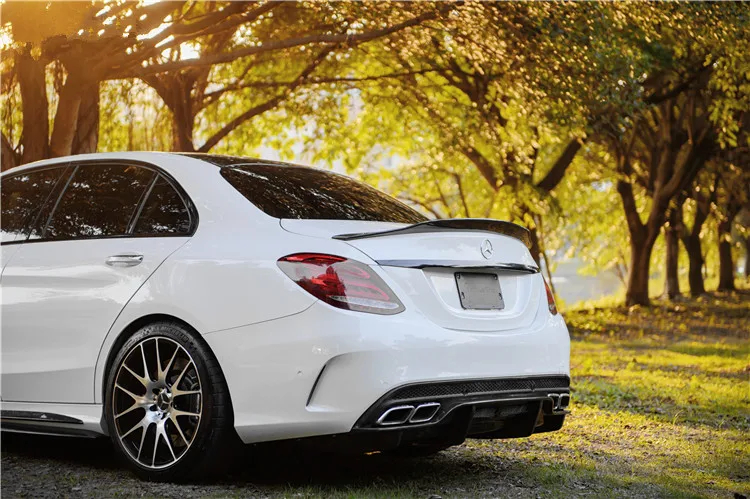 W205 C63 Amg Heckspoiler Pm Stil Carbon Fiber Spoiler Fur Benz C63 Amg W205 4 Tur Verwenden Nur Carbon Fiber Spoiler Amg Rear Spoilerrear Spoiler Aliexpress