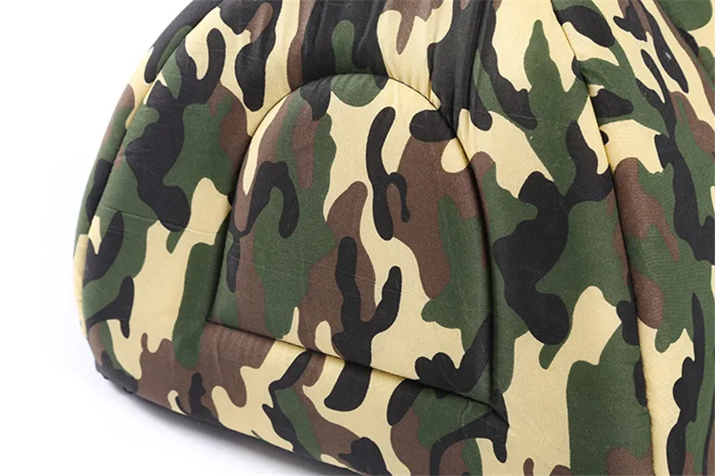 Camouflage Pet Dog Kennel House Foldable Soft Winter Dog Bed Small Dogs Cave Cat House Cute Kennel Comfortable Warmer Nest7