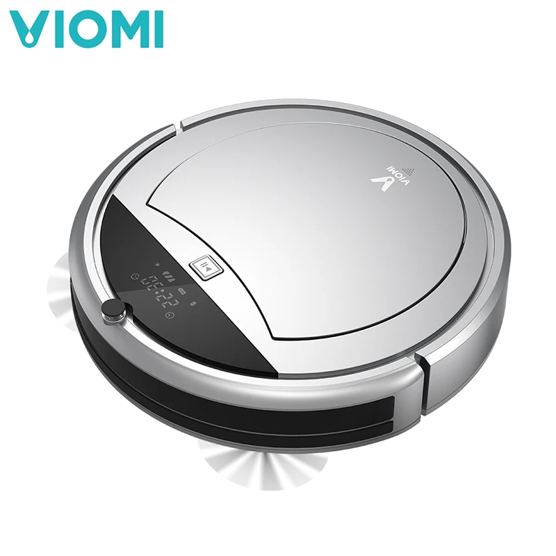 

Xiaomi VIOMI VXRS01/V1 Smart Remote Control Robotic Vacuum Cleaner Automatic Intelligent Cleaning Robot Silver Color (EU Plug)