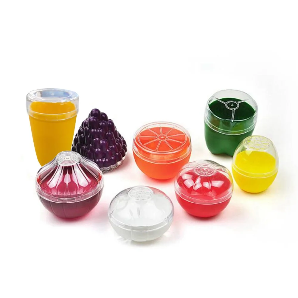 4PCS Fruit /& Vegetable Storage Containers Onion Lemon Tomato and Garlic Saver