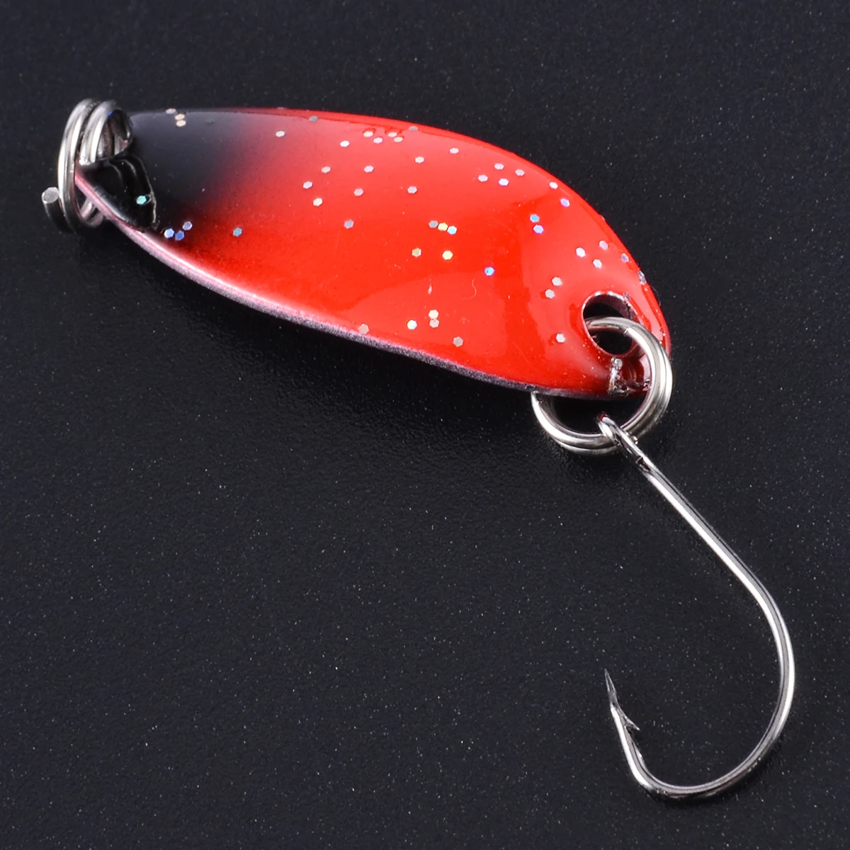 5Pcs Sequin Spoon Fishing Lures 3.3cm/3g Wobbler Baits  Mini Trout Blinker Hard Baits Crankbait Artificial Baits Fishing Tackle