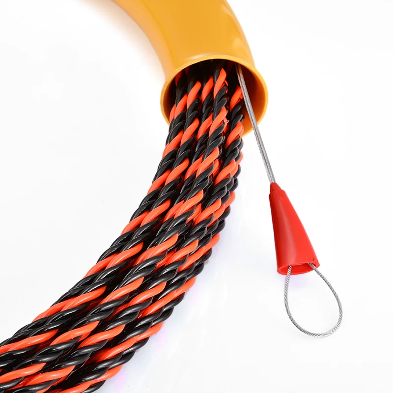 

6mm Cable Wire Pull Puller Rodder Electrician Conduit Snake Fish Tape Tested Construction Electrician Hand Tools