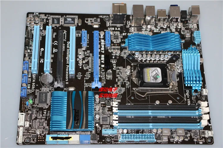 Free shipping original motherboard for P8P67 REV3.1 LGA 1155 DDR3 for i3 i5 i7 32nm 32GB cpu USB3.0 P67 Desktop motherboard