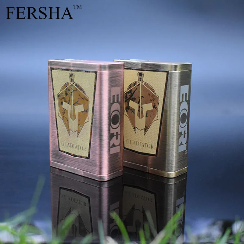 FERSHA Gladiator Box Kit 200W TCR Mod Thermostat RDA Tank Box Mod Vape Electronic Cigarette Fashion FERSHA Gladiator Box Kit 200W TCR Mod Thermostat RDA Tank Box Mod Vape Electronic Cigarette Fashion