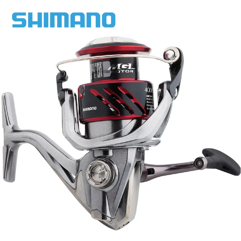 SHIMANO STRADIC CI4+ спиннинговая Рыболовная катушка 1000 2500 C3000 4000 ПЕРЕДАТОЧНОЕ ОТНОШЕНИЕ 5,0: 1/4. 8:1 Максимальное сопротивление 9 кг низкопрофильные рыболовные катушки