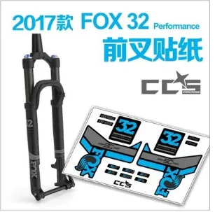 

fox stickers fox32 front fork sticker mountain bike fox front fork fox32 performance front fork stickers