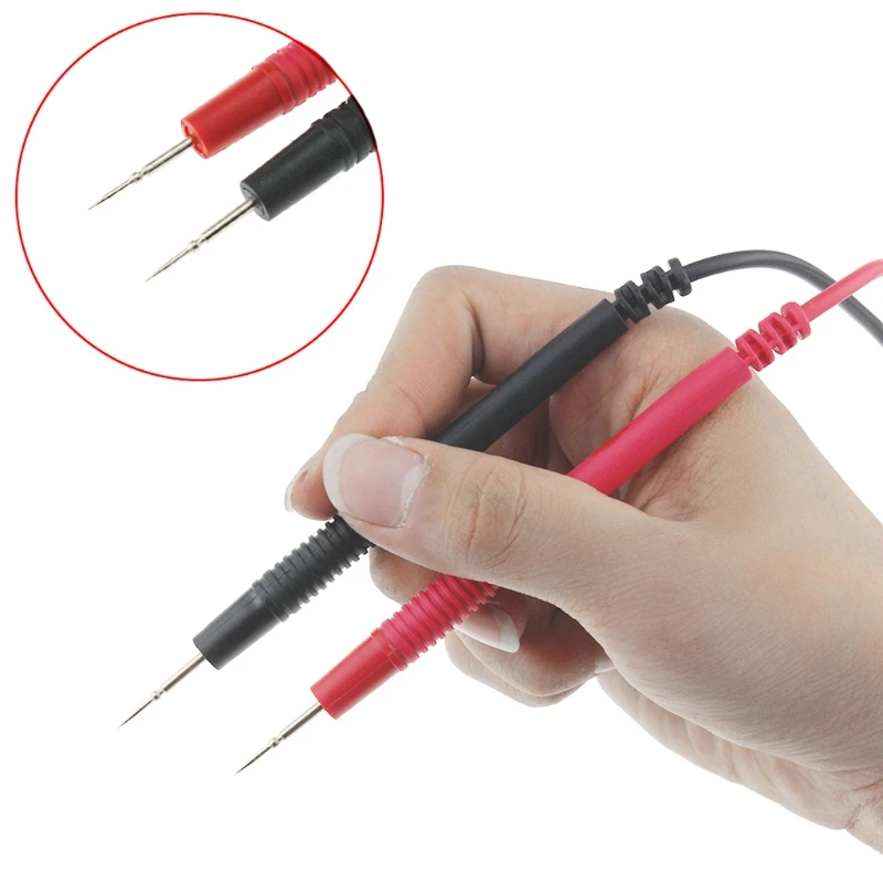 

Durable Universal Probe Wire Pen Test Leads Gold-plated for Multimeter Needle Tip 10A