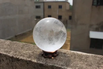 

ruifafa880406213<<<++2700g NATURAL clear QUARTZ CRYSTAL SPHERE BALL HEALING