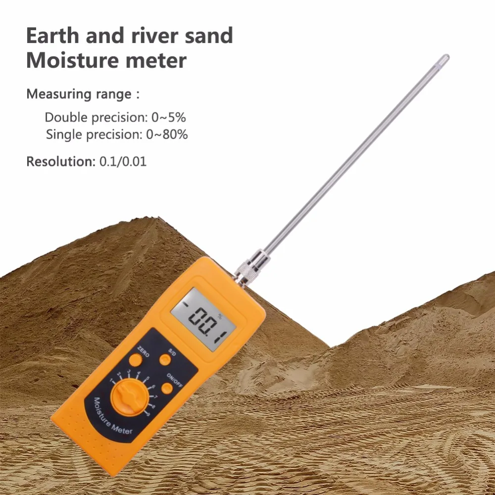 Portable High Frequency Soil Moisture Meter DM300L Sand Moisture Meter