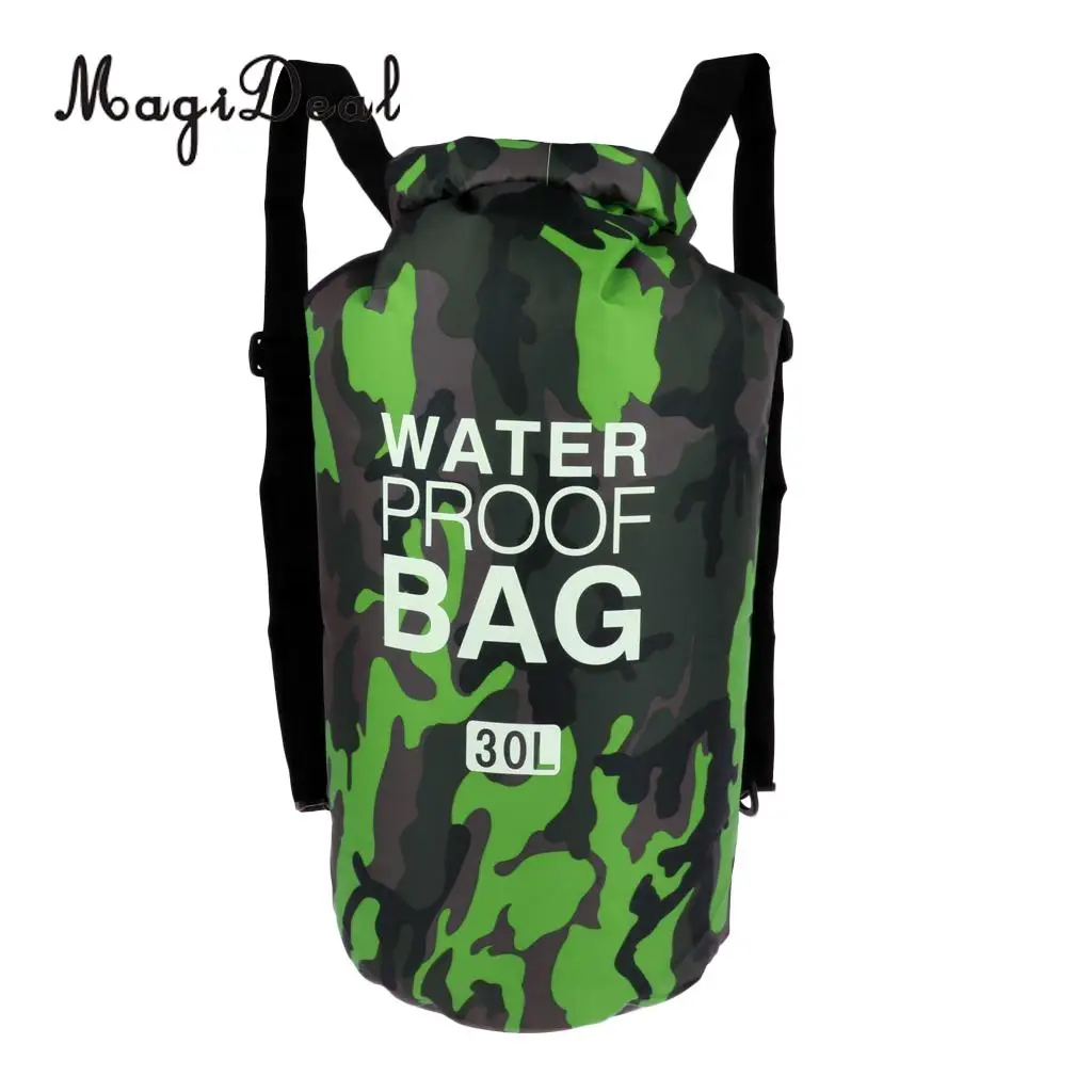 30L Waterproof Dry Bag Backpack Rucksack Kayak Boat Floating for Surf Fishing Camping Hiking Climbing Cycling Snorkeling Diving