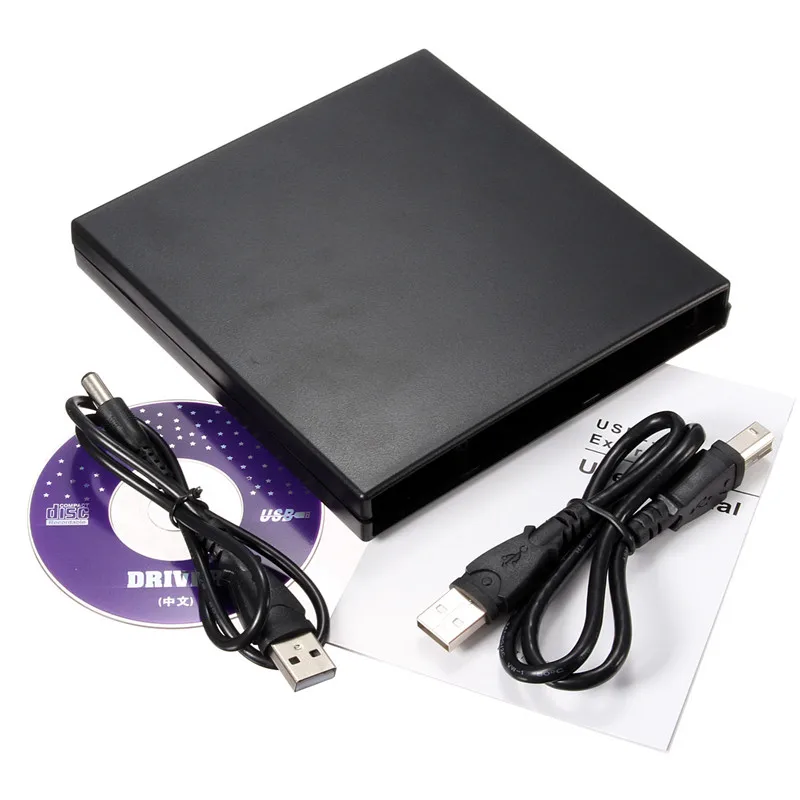 New Arrival USB 2.0 DVD CD DVD Rom SATA IDE Cover DVD RW Burner ROM